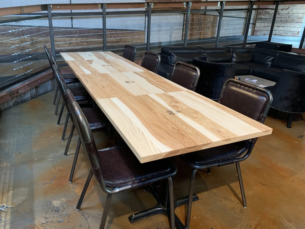 custom restaurant furniture or table